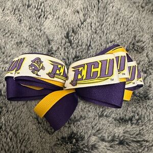 ECU Pirates Hair Bow